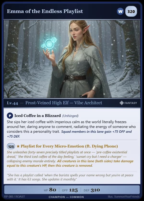 Emma of the Endless Playlist